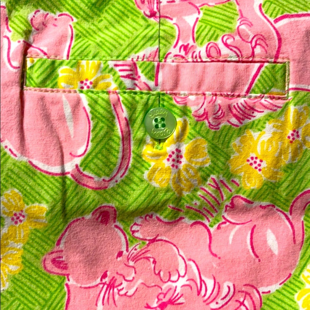 Lilly Pulitzer lion Capri/ankle pants